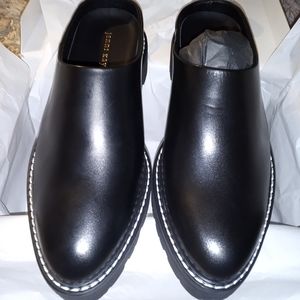 NIB Jenni Kayne Black Leather Mule (1) Size 36 (3) size 38